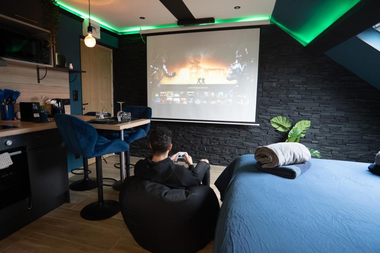 Capsule Color Deluxe Balneo I Ecran Home Cinema I Console De Jeux Trith-Saint-Leger 외부 사진