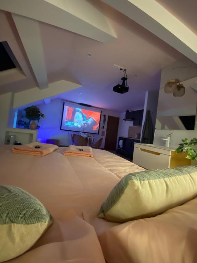 Capsule Color Deluxe Balneo I Ecran Home Cinema I Console De Jeux Trith-Saint-Leger 외부 사진