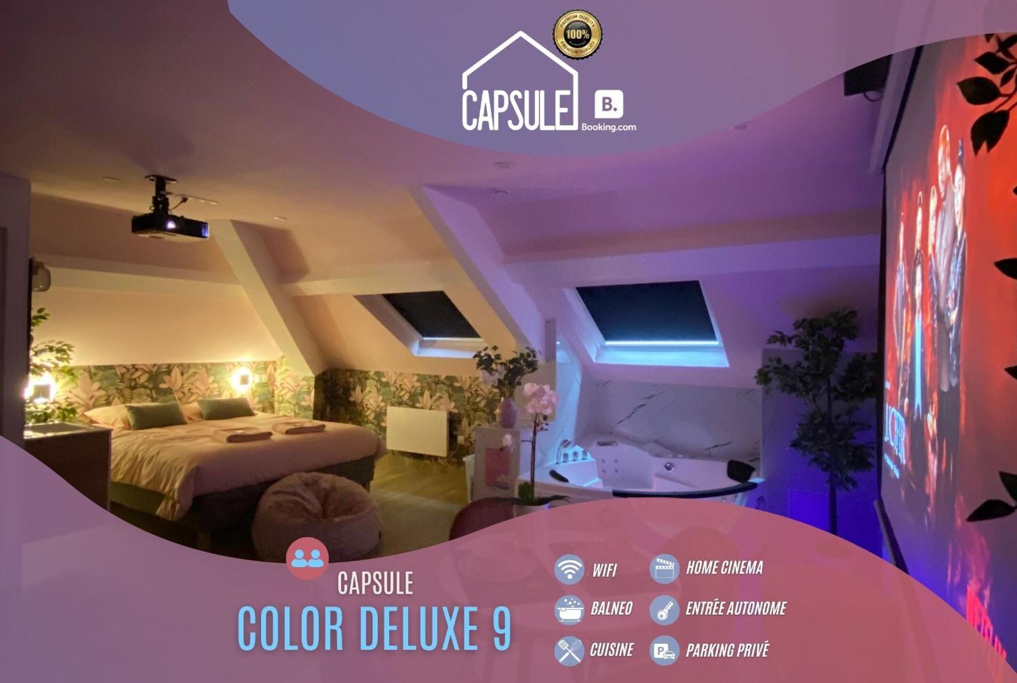 Capsule Color Deluxe Balneo I Ecran Home Cinema I Console De Jeux Trith-Saint-Leger 외부 사진